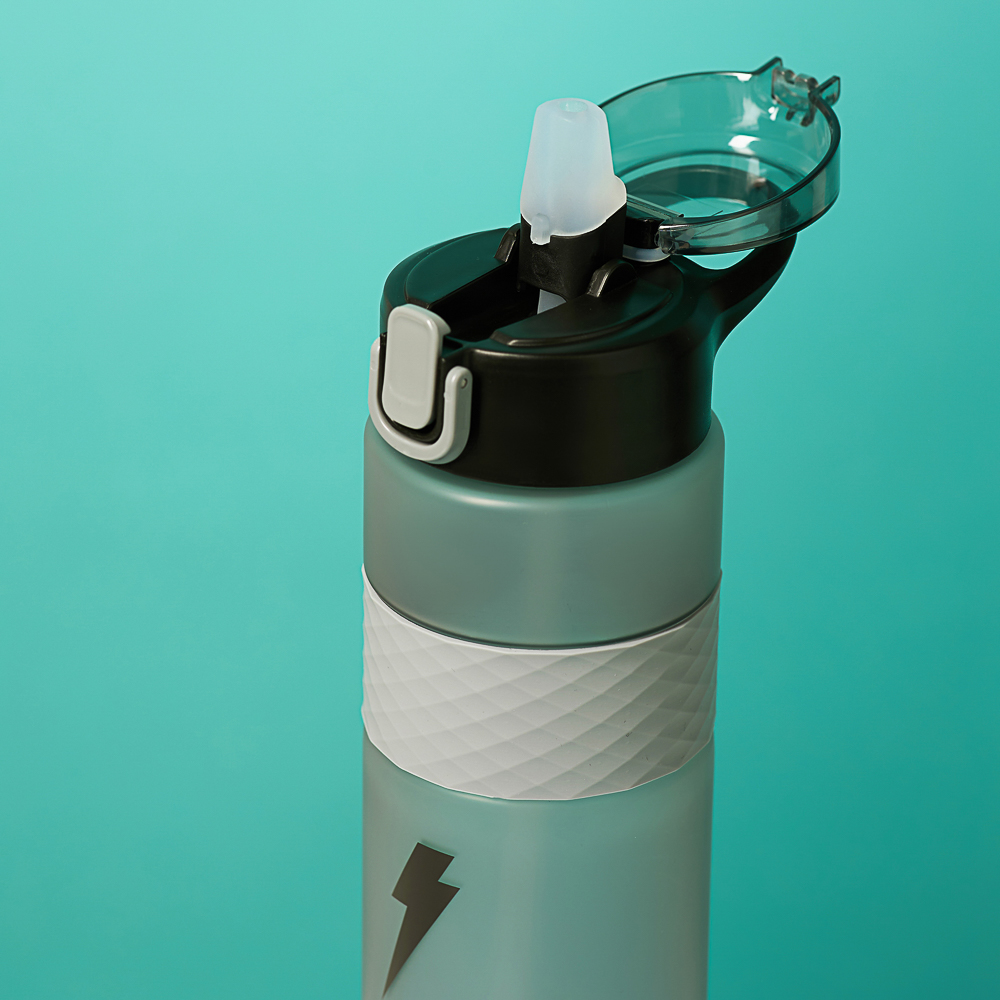 SILAPRO MAX Бутылка спортивная с замком, ULTIMATE GREY, 700мл, PC - #12