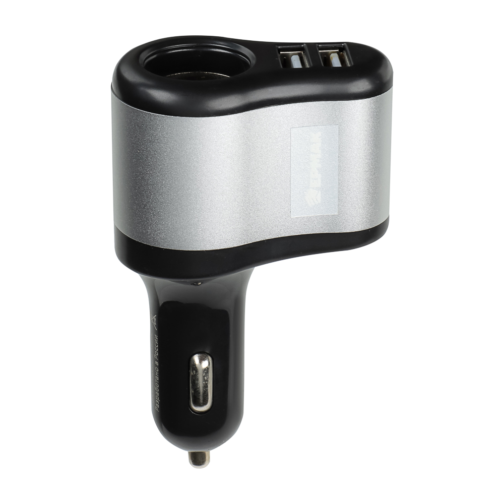 ЕРМАК Устройство зарядное в авто, USB QC 3.0+PD, 5В/3.1А, пластик - #3