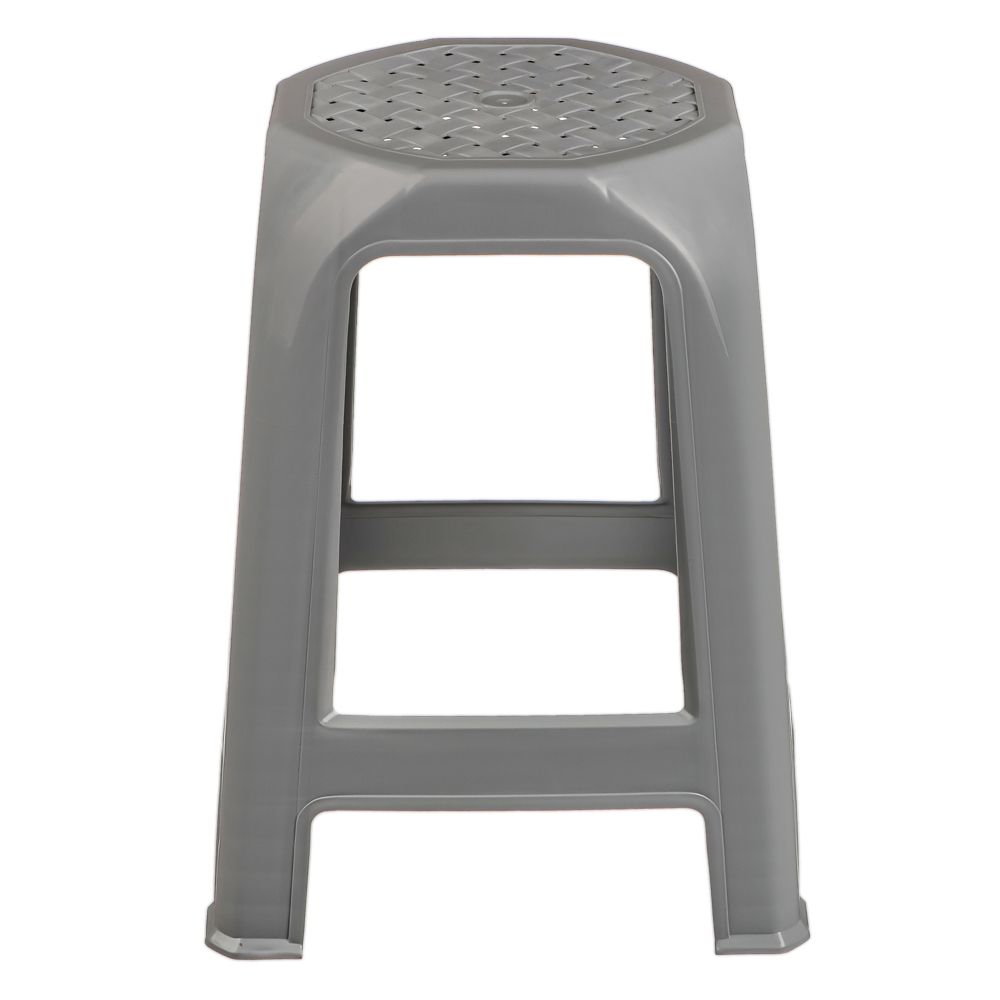 Табурет 35,5х35,5х46см, пластик, серый - #2