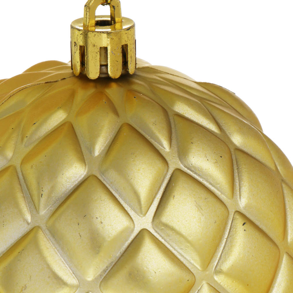 СНОУ БУМ Набор шаров 8 см, 4 шт, золото, 26-113 - #3