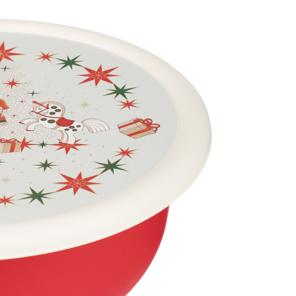 Щелкунчик Миска с крышкой 2,1л, пластик - #2