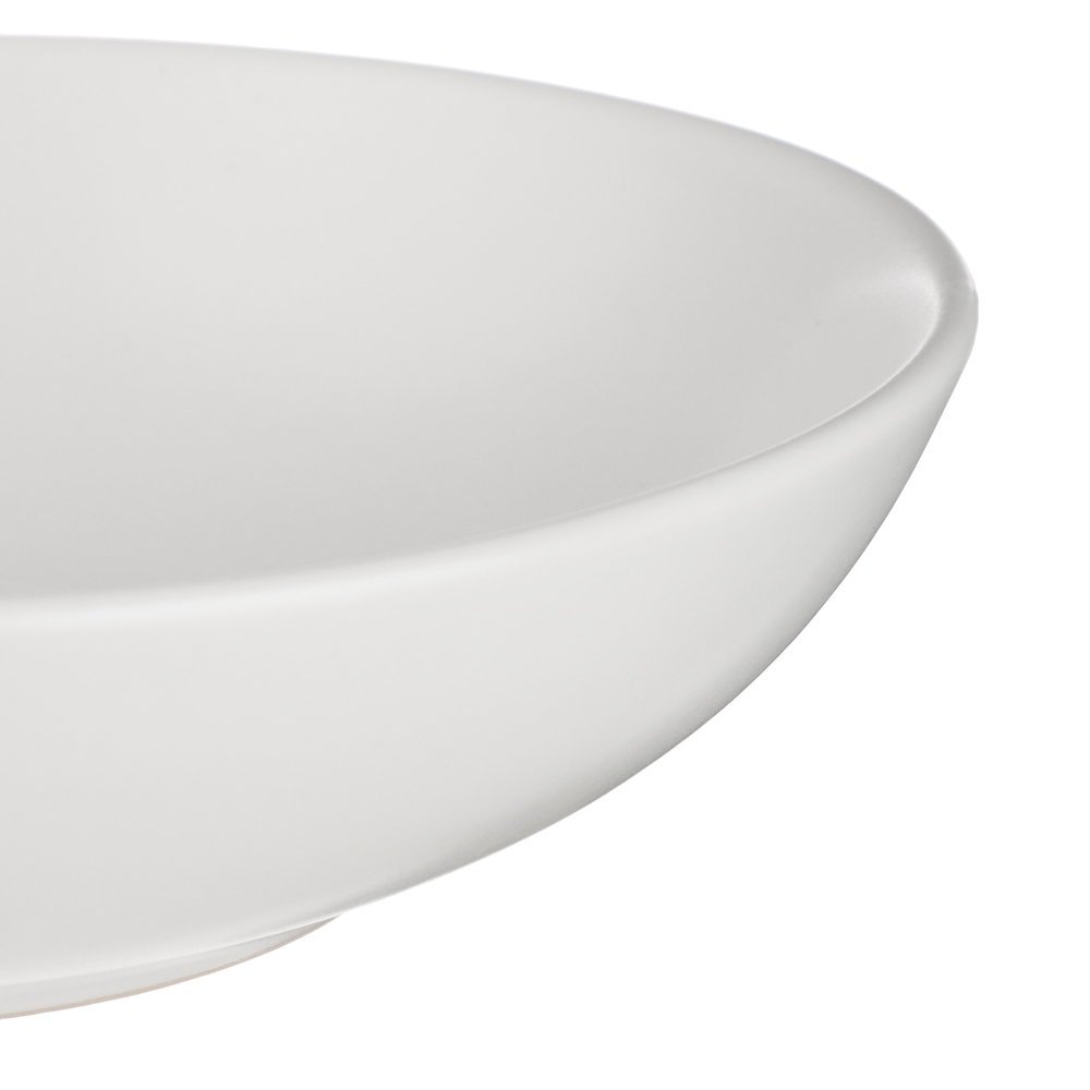 MILLIMI Салатник 880мл, 20х5.4см, керамика, белый - #2