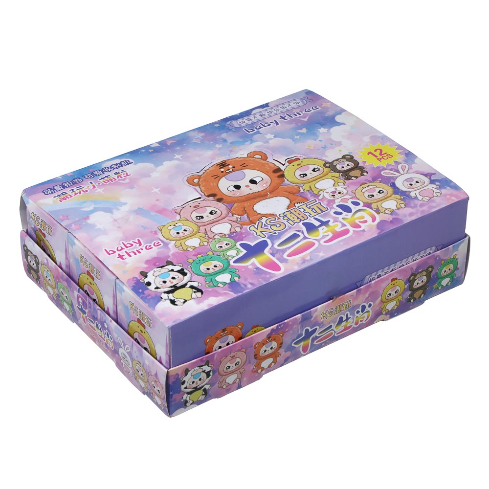 Игрушка сюрприз "Милахи", полистоун, флок, 5,8х5,8х7см, 12 дизайнов - #5