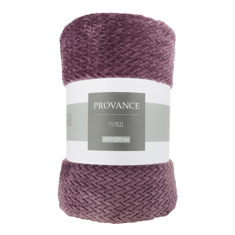 PROVANCE Хейзел Плед микрофибра, 200х220см, 280гр/м, 2 дизайна - #5