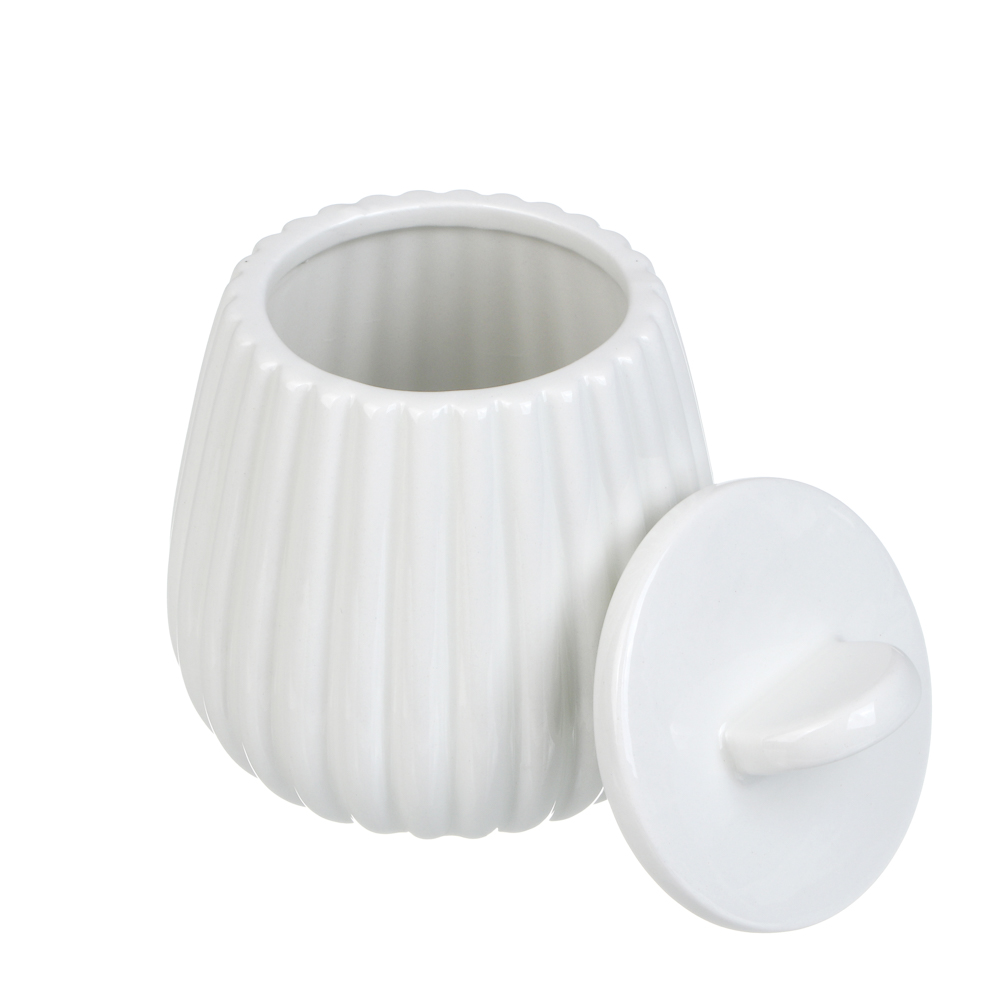 Шкатулка для украшений с крышкой, 8,5x8,5x11 см, доломит - #3