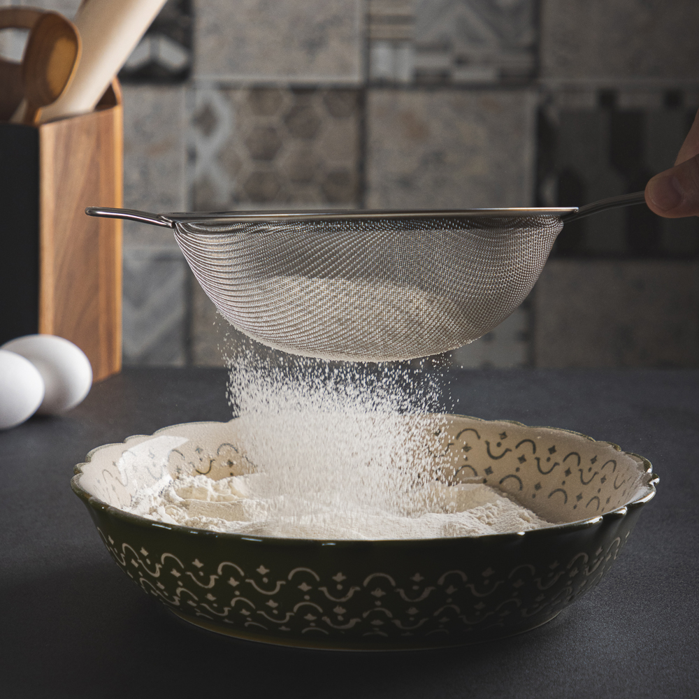 VETTA Сито с ободом и ручкой 18см, нерж.сталь - #8