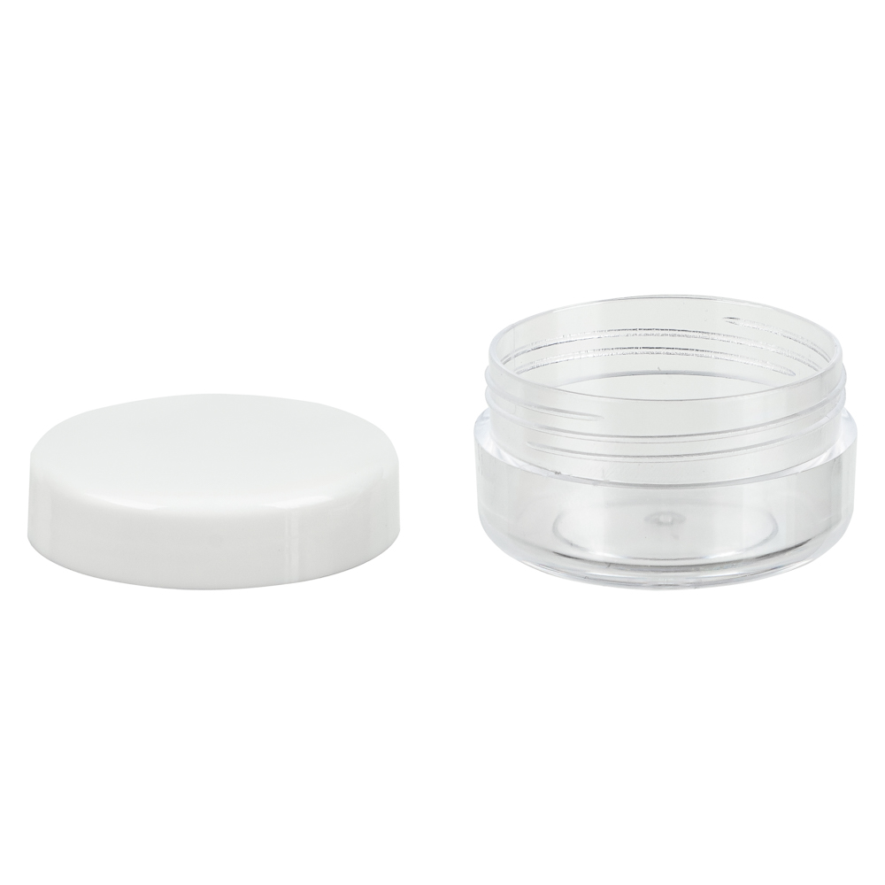 Набор для косметики дорожный 6 предметов (2 шт–50мл,1 шт–30мл, 3 шт–10гр) тм ЮНИLOOK, пластик, 2 цв. - #22