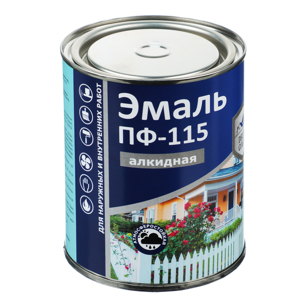 DELTA COLOR Эмаль ПФ-115 Белая - #2