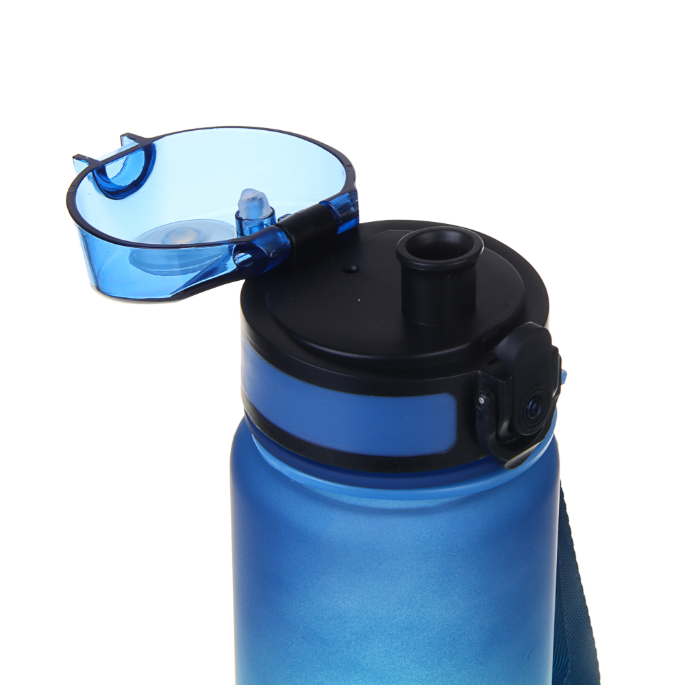 SILAPRO MAX Бутылка спортивная с замком, бирюзовая, 500мл, РС, РР - #5