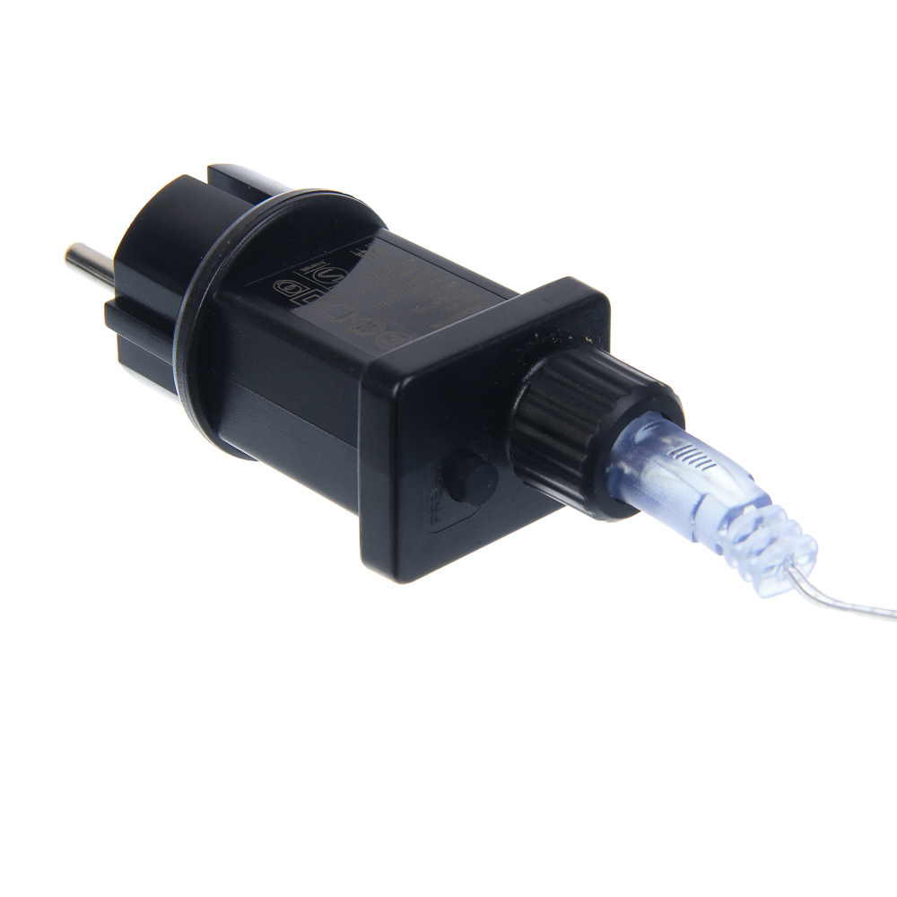 СНОУ БУМ Гирлянда эл. вьюн, 30м, 240LED, шампань, 8 режимов, ПВХ прозрачный, коннектор, 220В - #5