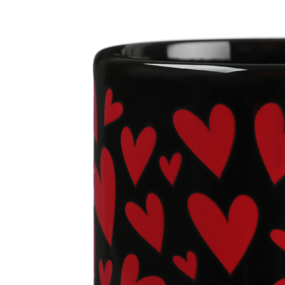 MILLIMI Сердечки Кружка 350мл с терморисунком, керамика - #4