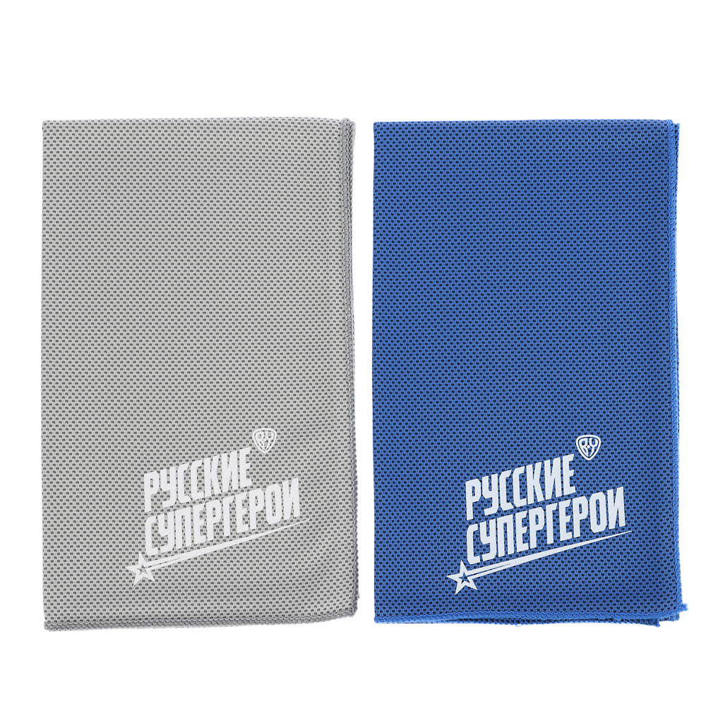 Полотенце спортивное тм BY Русские Супергерои 100х30 см, полиэстер - #4