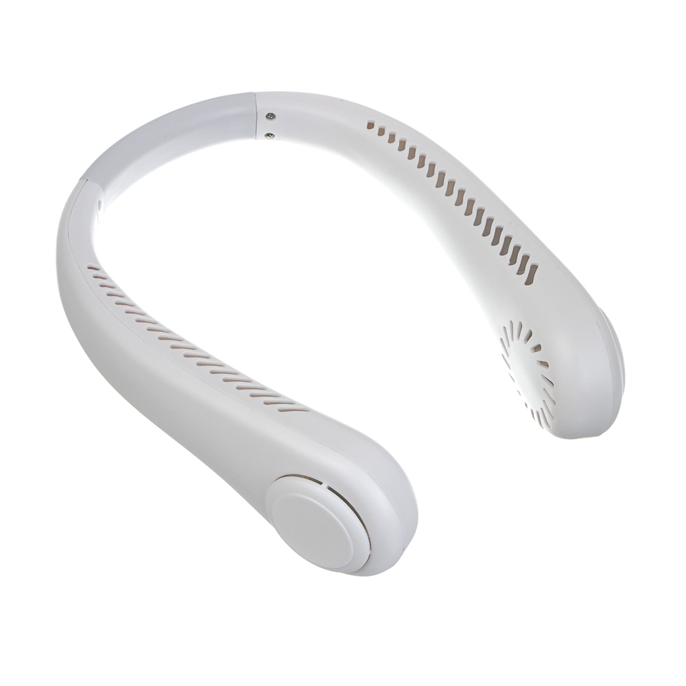 Вентилятор на шею тм LEBEN, 3.7в/500мАч, белый - #4