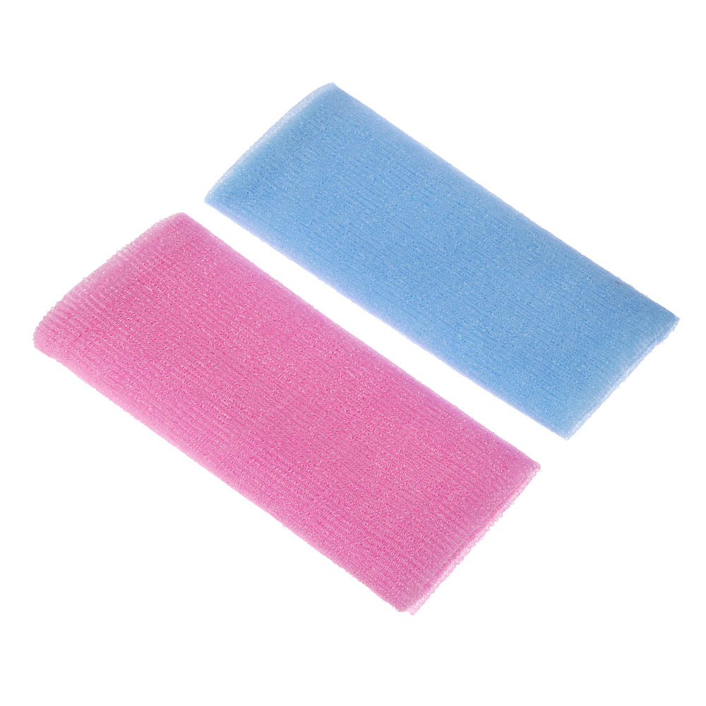 ЮL Мочалка пилинг японская средней жесткости, нейлон, акрил, 30х90см, 4 цвета - #11