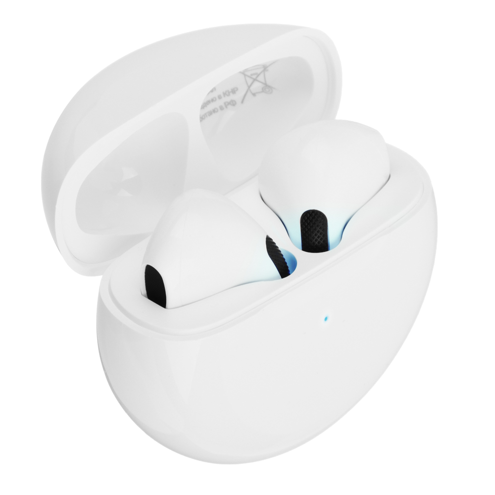 Наушники беспроводные TWS BY Promo LitePods, вкладыши, 28/150 mAh, BT:5.3, белый - #3