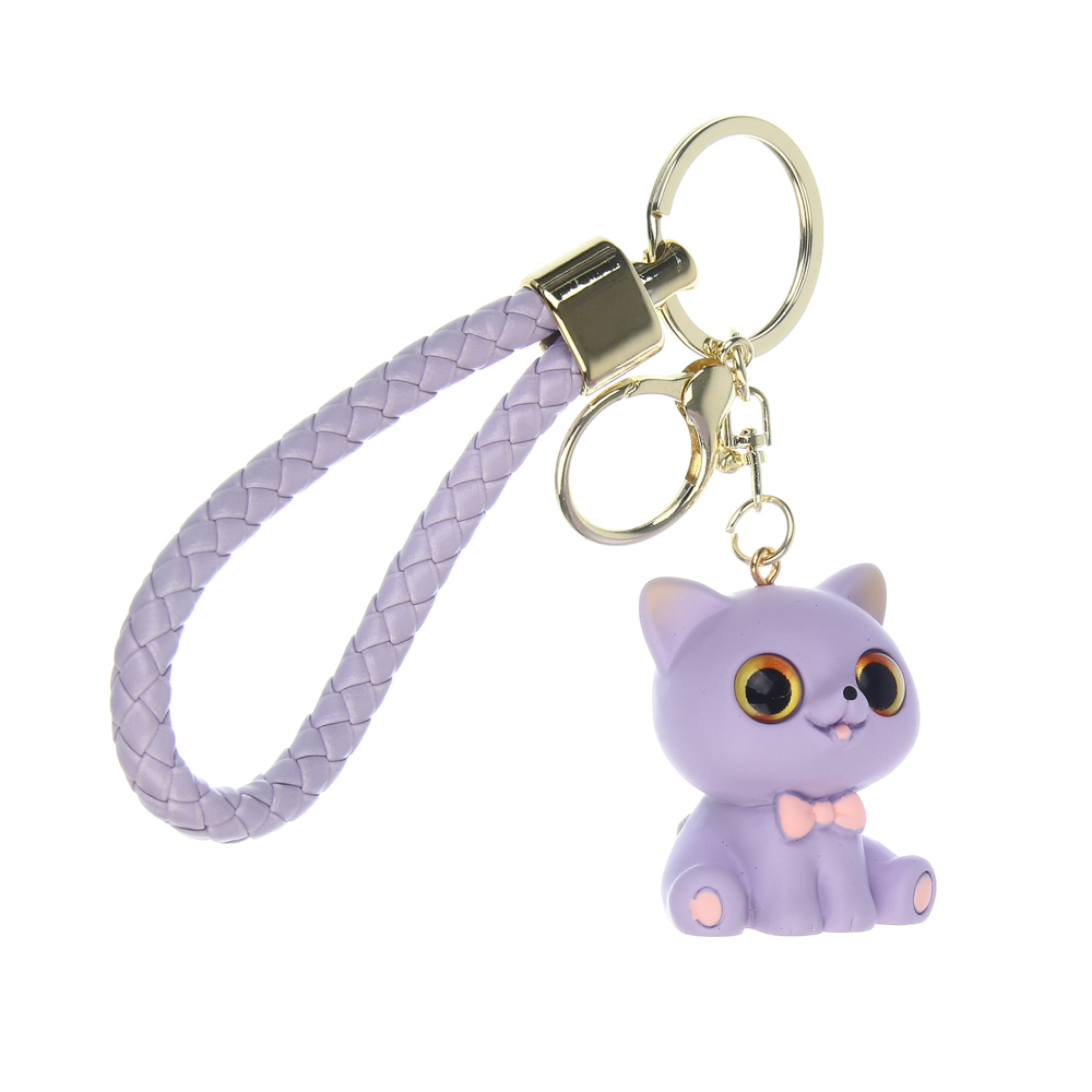 Подвеска брелок тм ЮL Мой питомец, пластик, металл, 4-5 см,  4 дизайна - #3