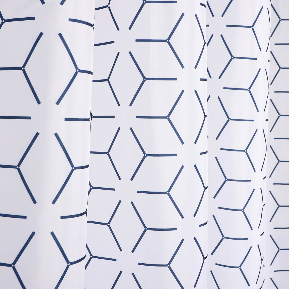 Шторка для ванной, таффета, 145x180см, ШТТФ056-13071 - #2