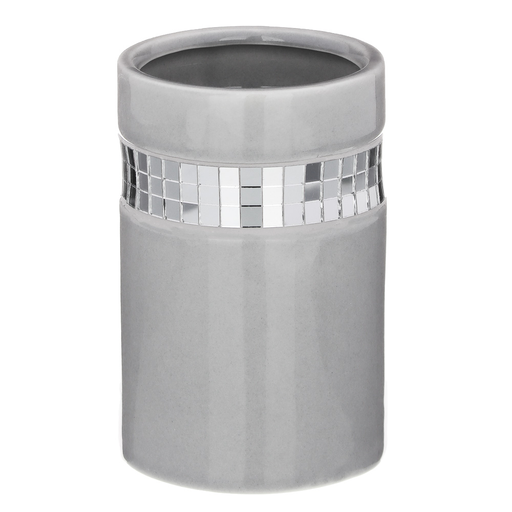 BY Стакан для зубных щеток и пасты "Зеркало души", керамика, 2 цвета - #2