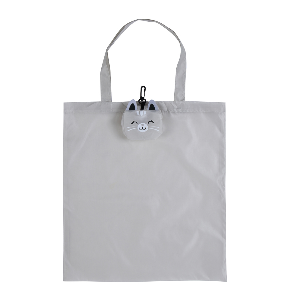 Сумка складная тм VETTA Зверята, полиэстер, 39х40 см, ручка 25 см - #11