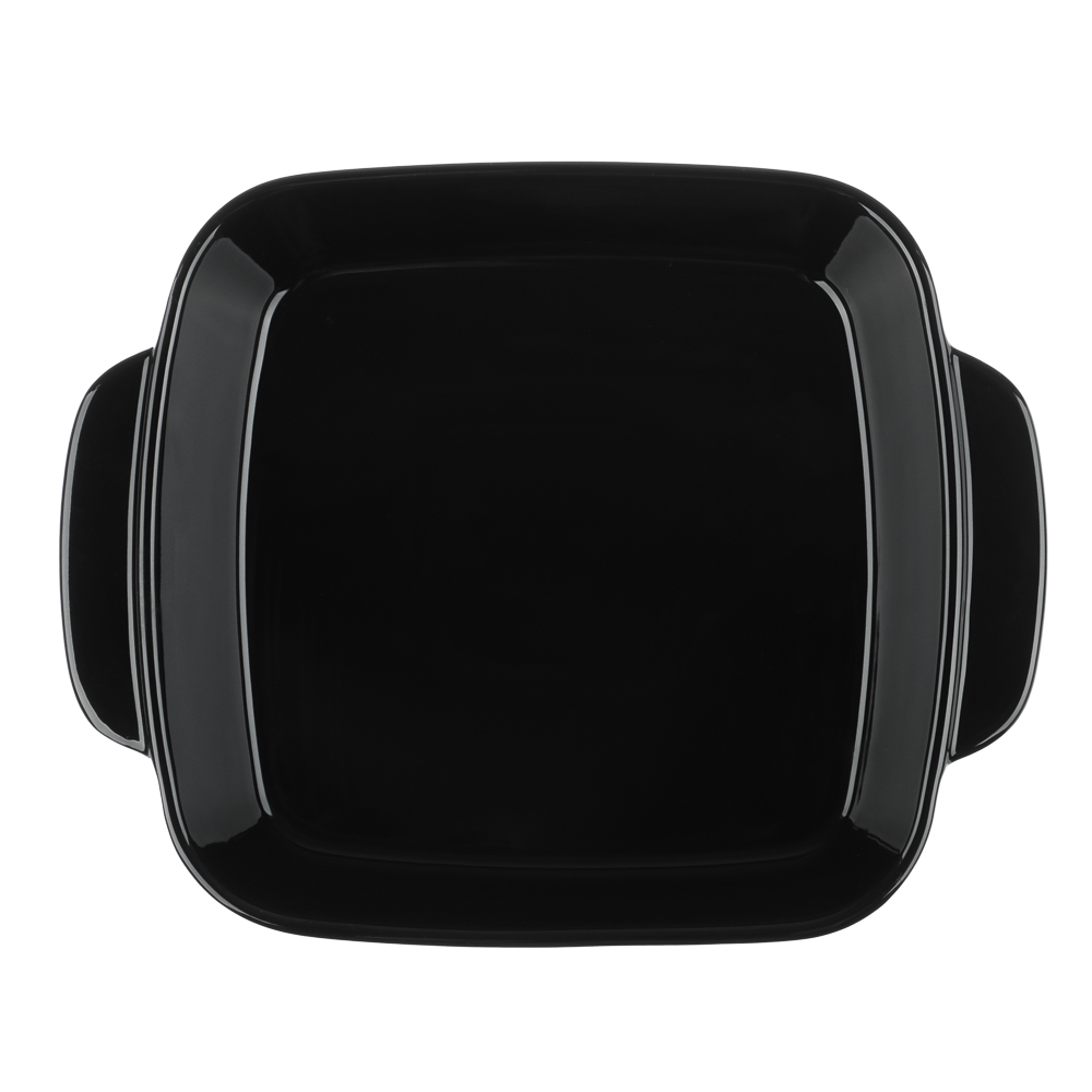 Форма для запекания и сервировки квадратная 26х21х5см тм MILLIMI синий, керамика - #6