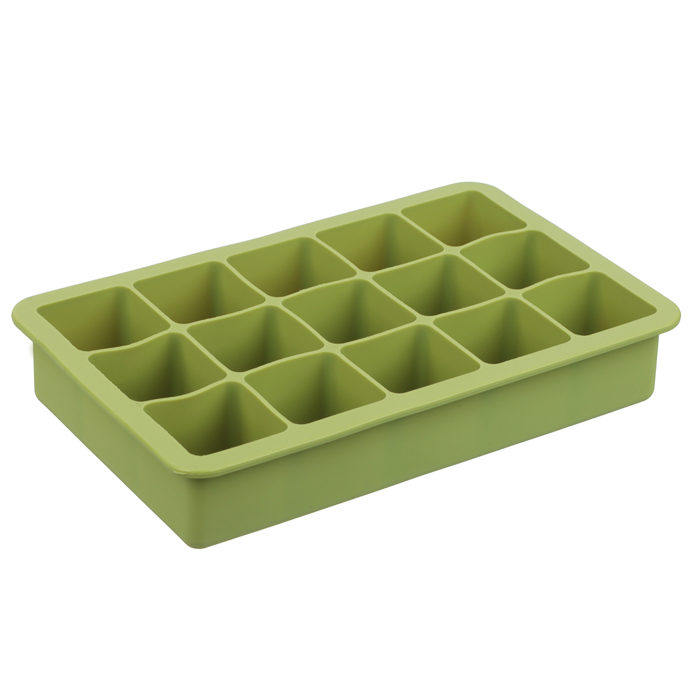 VETTA Форма для льда 15 ячеек 18,5х11,5х3,3см "Кубы", силикон, 3 цвета - #2