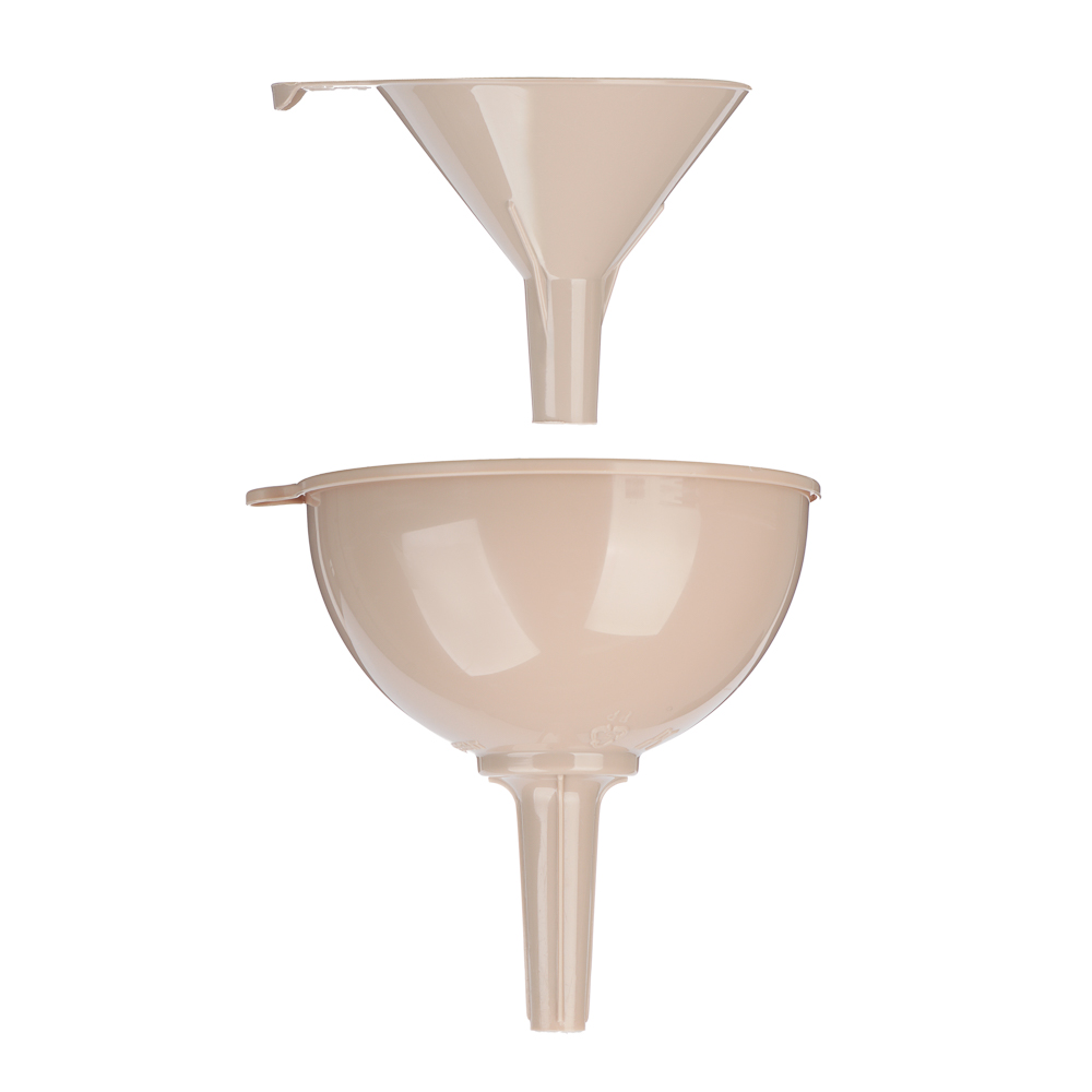 Набор воронок 2шт, d8см + d12см, пластик - #2