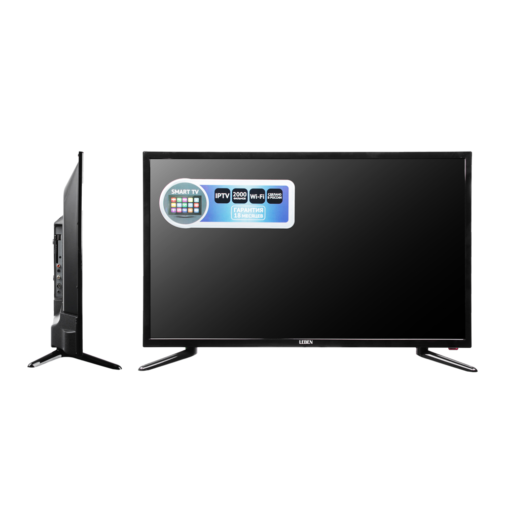 Телевизор ЖК диагональ 32" (81 см) LEBEN, HD Smart - #6