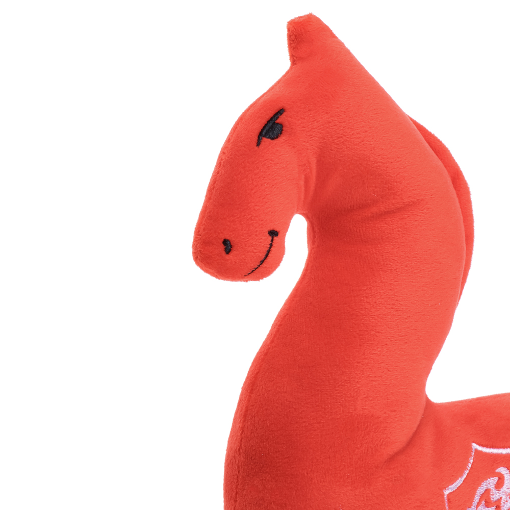 Лошадка вельбоа, 38 см, Вельбоа+ПЭ+вышивка - #4