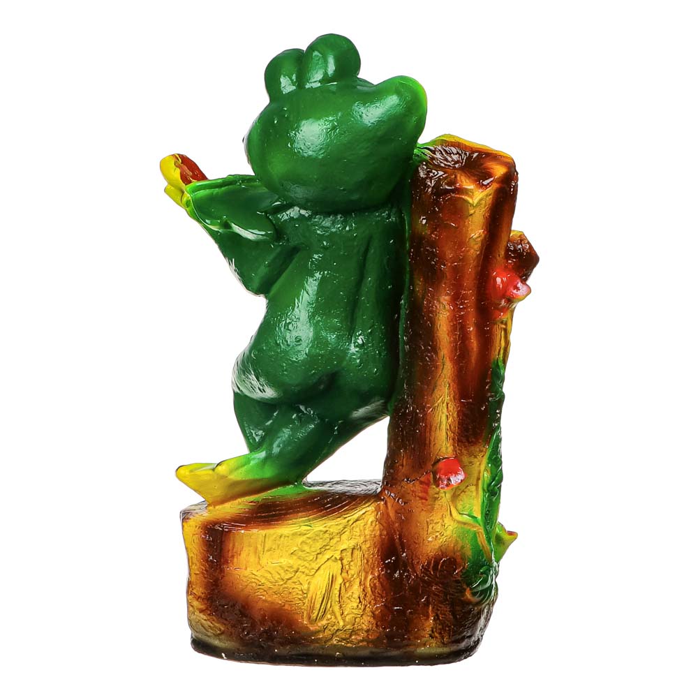 Фигура садовая "Лягушка со скрипкой", гипс, 35x22 см - #4