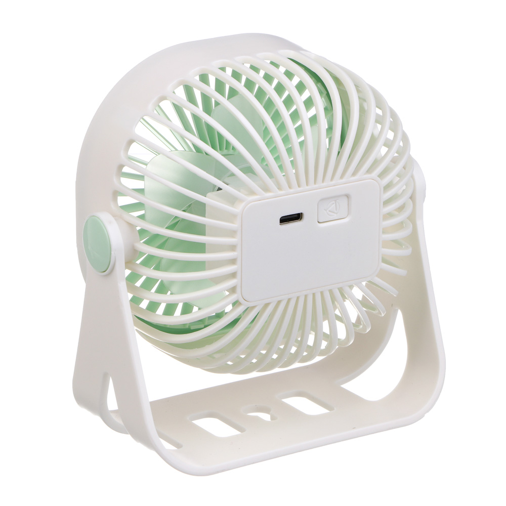 Вентилятор настольный тм LEBEN 3.7в/400мАч, USB-кабель, цвет в ассортименте - #6