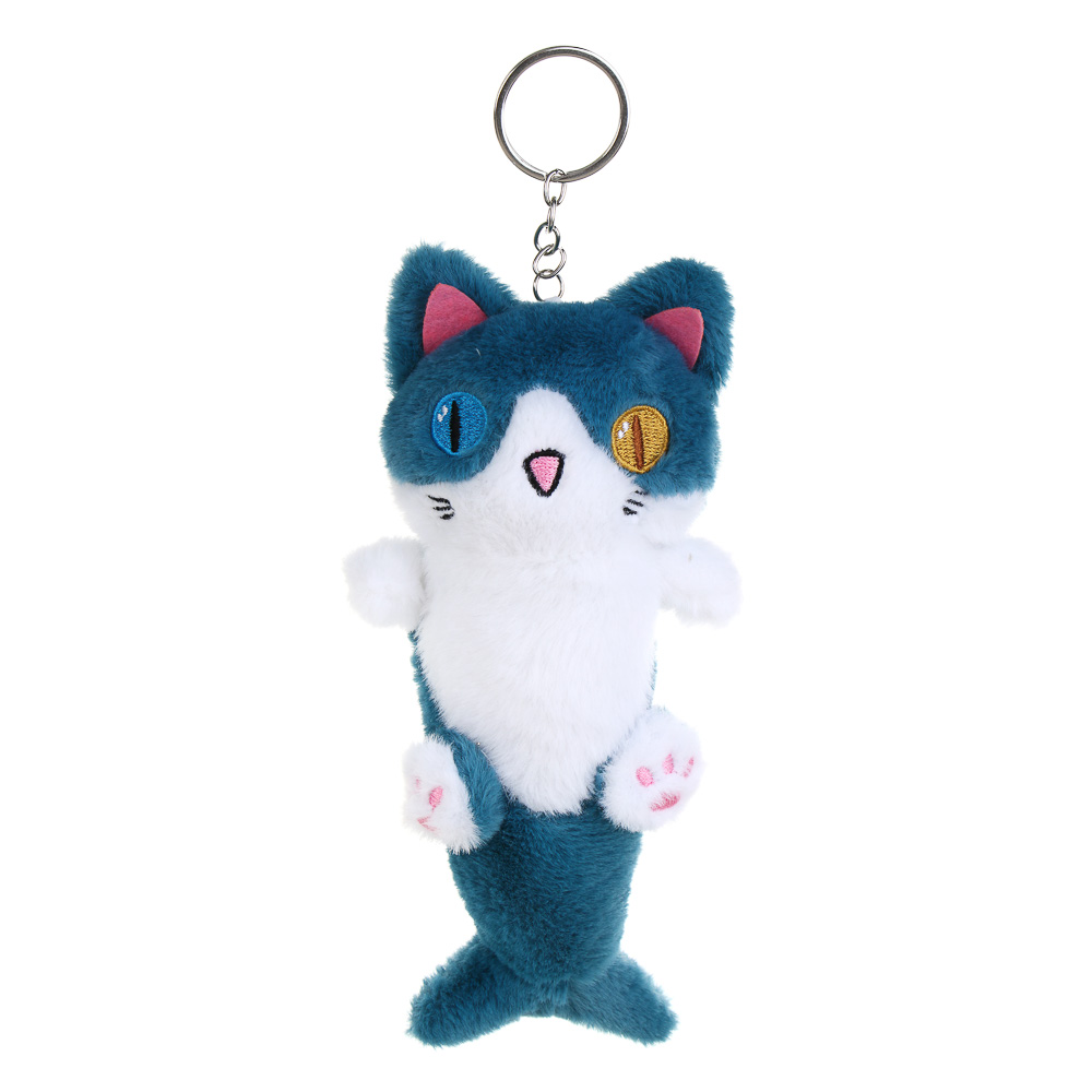 ИГРОЛЕНД Брелок мягкий "Котэо" с подвесом, 12-14 см, полиэстер, 3 вида - #2