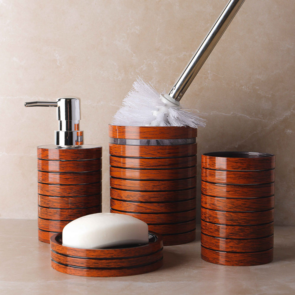 VETTA Дозатор для жидкого мыла "Тепло дерева", пластик, 2 цвета - #5