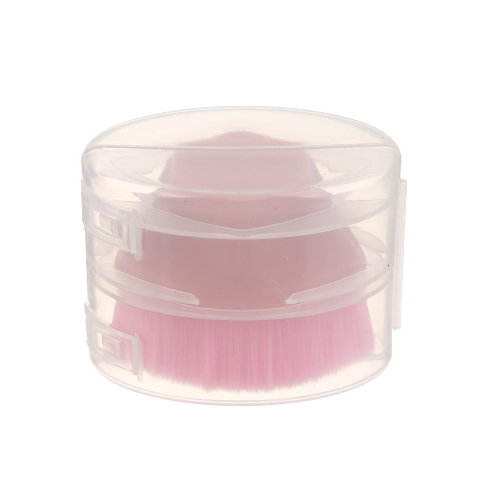 Набор для визажа 7 шт тм ЮНИLOOK (керлер, кисть плоская для тона, спонжи 4шт, блендер 1шт), 4 цвета - #8