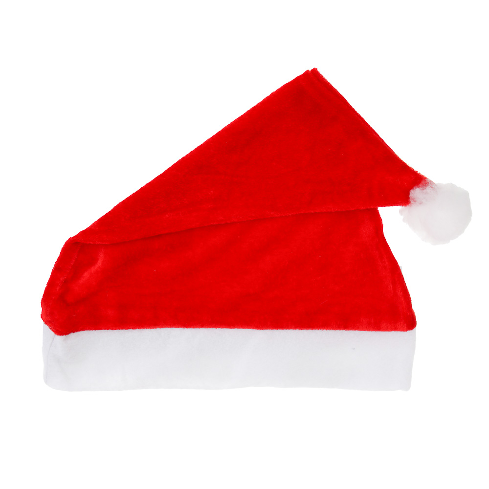 СНОУ БУМ Колпак Деда Мороза, 29х38 см, полиэстер - #2