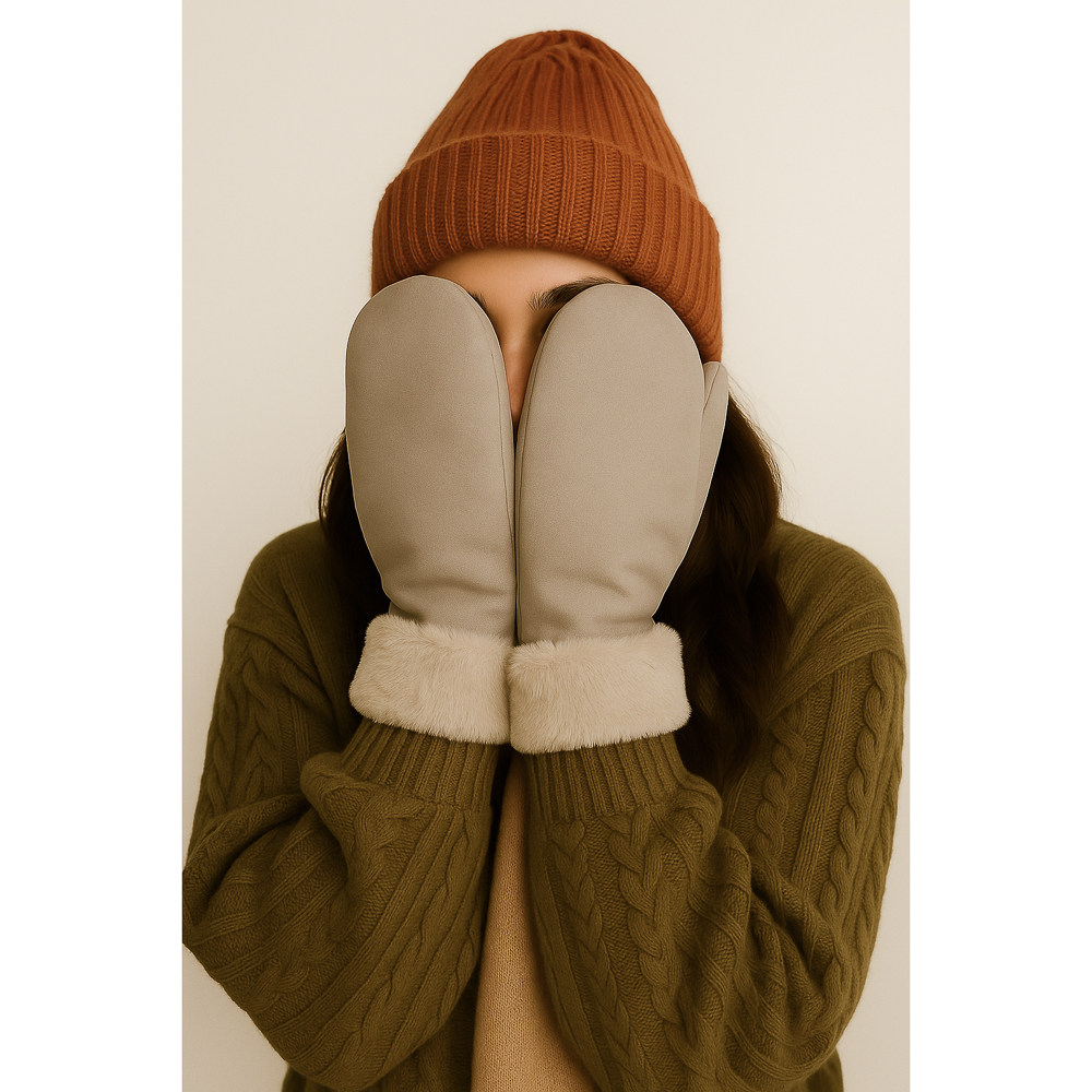 GALANTE Рукавицы женские на подкладке, р.18-20, 100% полиэстер, цвета в ас-те, ОЗ25-17 - #9