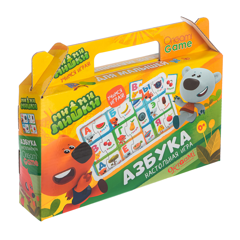МиМиМишки Настольная игра в чемоданчике "Азбука-Цифры", 22х4х17см - #6