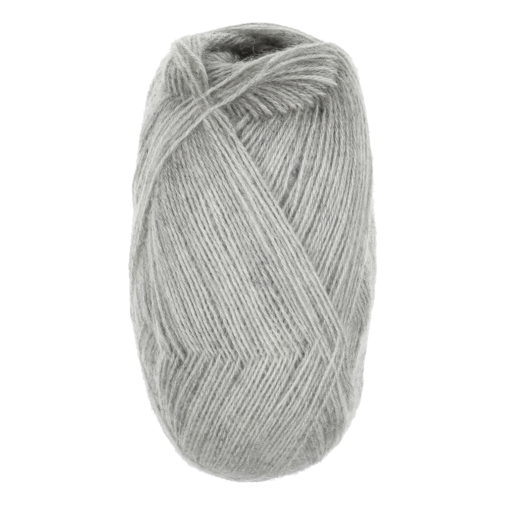 Пряжа Angora gold/Ализе 100г/550м 10 % мохер 10 % шерсть 80 % акрил (208-светло-серый меланж) - #2