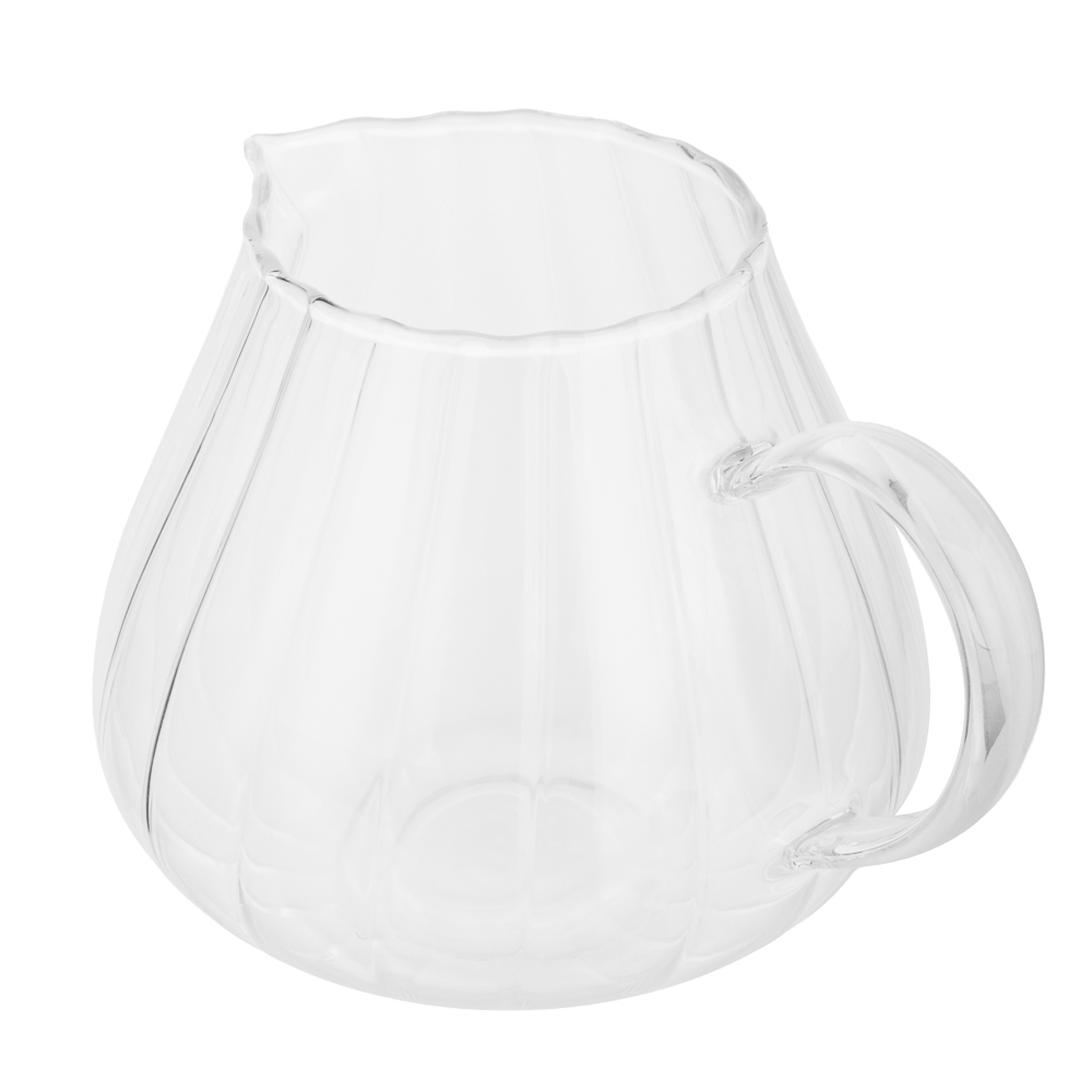 Кувшин без крышки с неровным краем тм MILLIMI Лава, 1000мл, стекло - #4