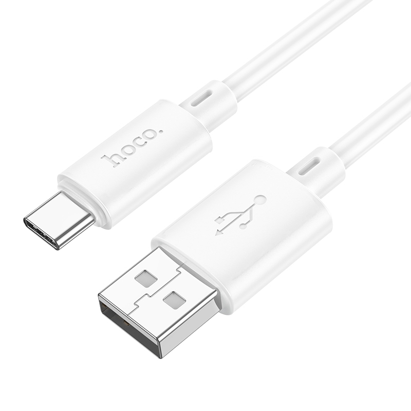 hoco. Кабель для зарядки модель X88, USB-C 2м, цвет: белый - #3