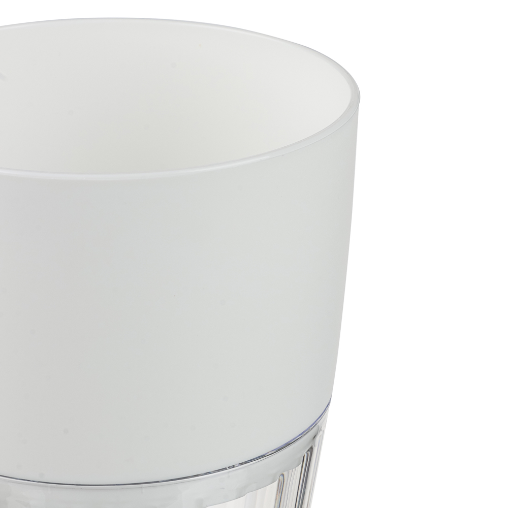 Горшок для цветов с поддоном "Аквадуэт" 1,5л, d13см, цв.белый - #2