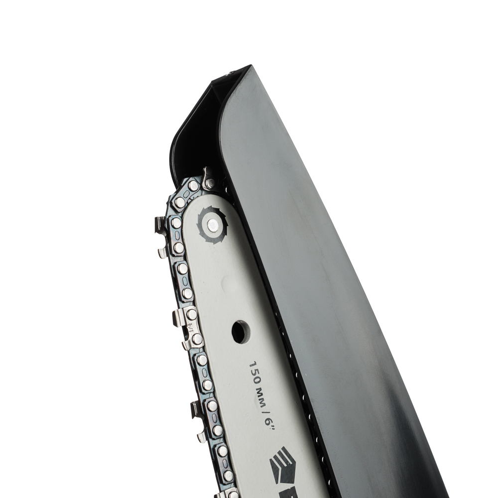 ЕРМАК Электропила аккумуляторная, 2АКБ, шина 150мм, бесщеточная, пластик.кейс, 2.0А*ч Li-ion - #6