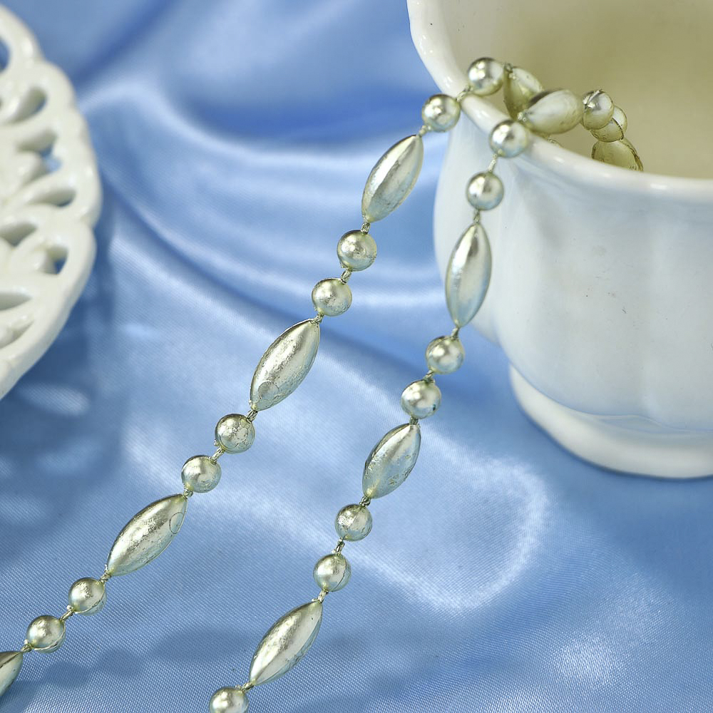 СНОУ БУМ Бусы декоративные 1x400 см, туба, 6 цветов,26-749 - #11