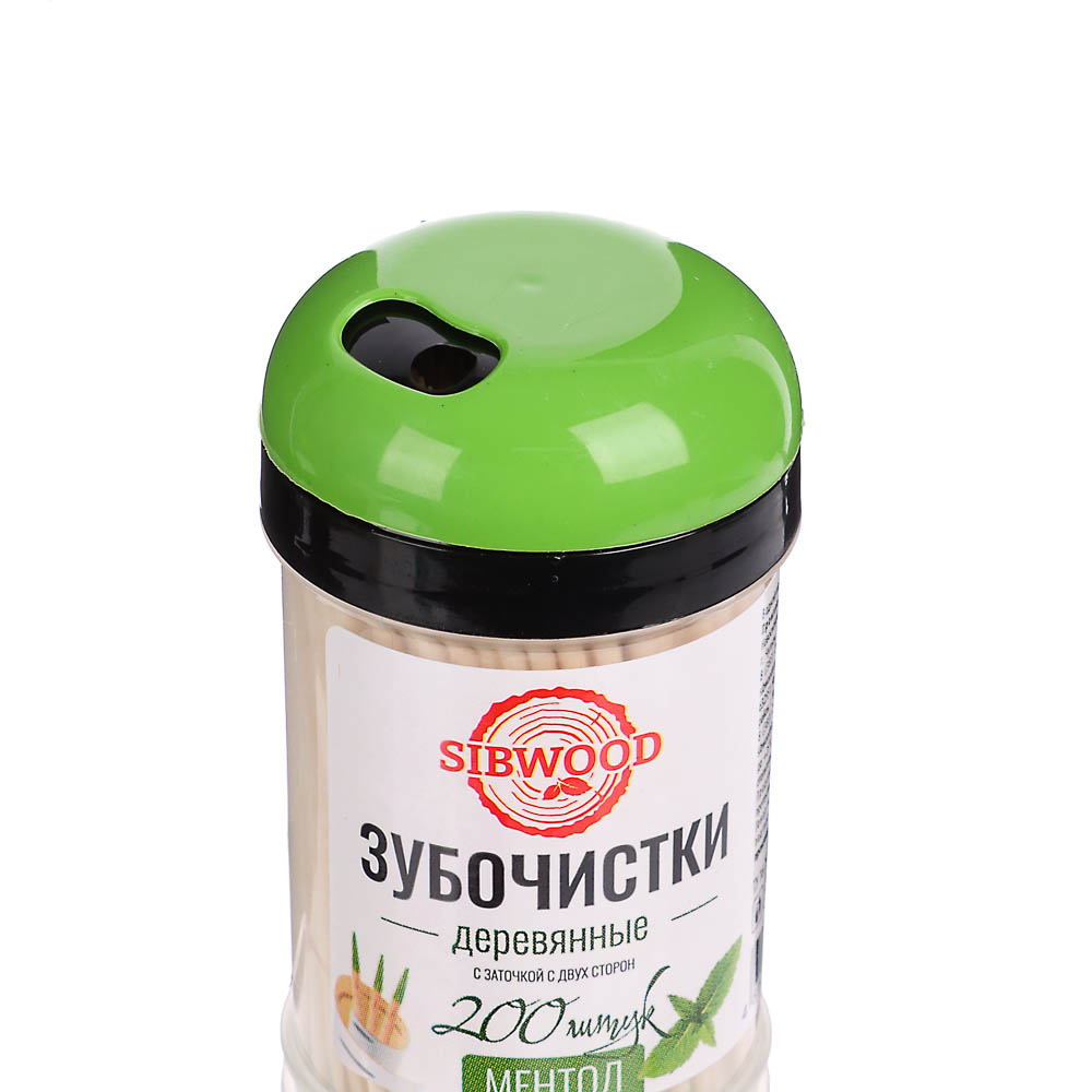 Зубочистки деревянные, с ментолом, 200 шт - #2