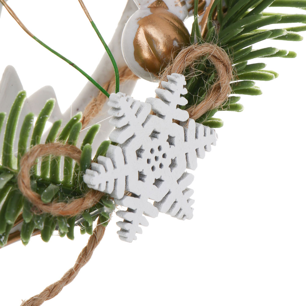 СНОУ БУМ Олень, 9,5х10 см, пластик, 26-628 - #5