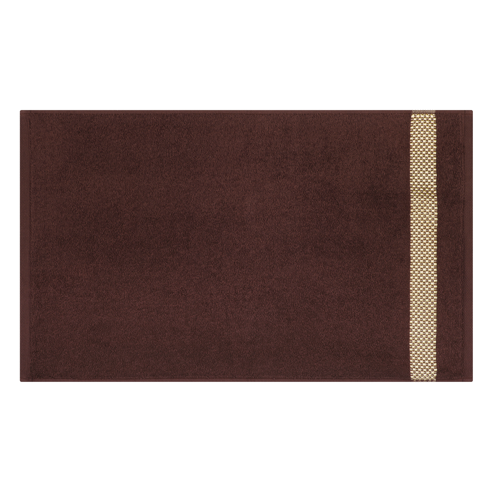 PROVANCE Кантри Полотенце махровое, 30х50см, 100% хлопок, 450гр/м, коричневый - #3