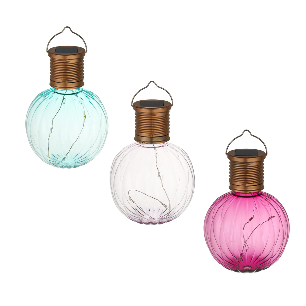 Светильник сад. на солн. батарее тм INBLOOM, 8.5х13.5см, 4LED, шампань, 40mAh Button cell, 1реж., PP - #1