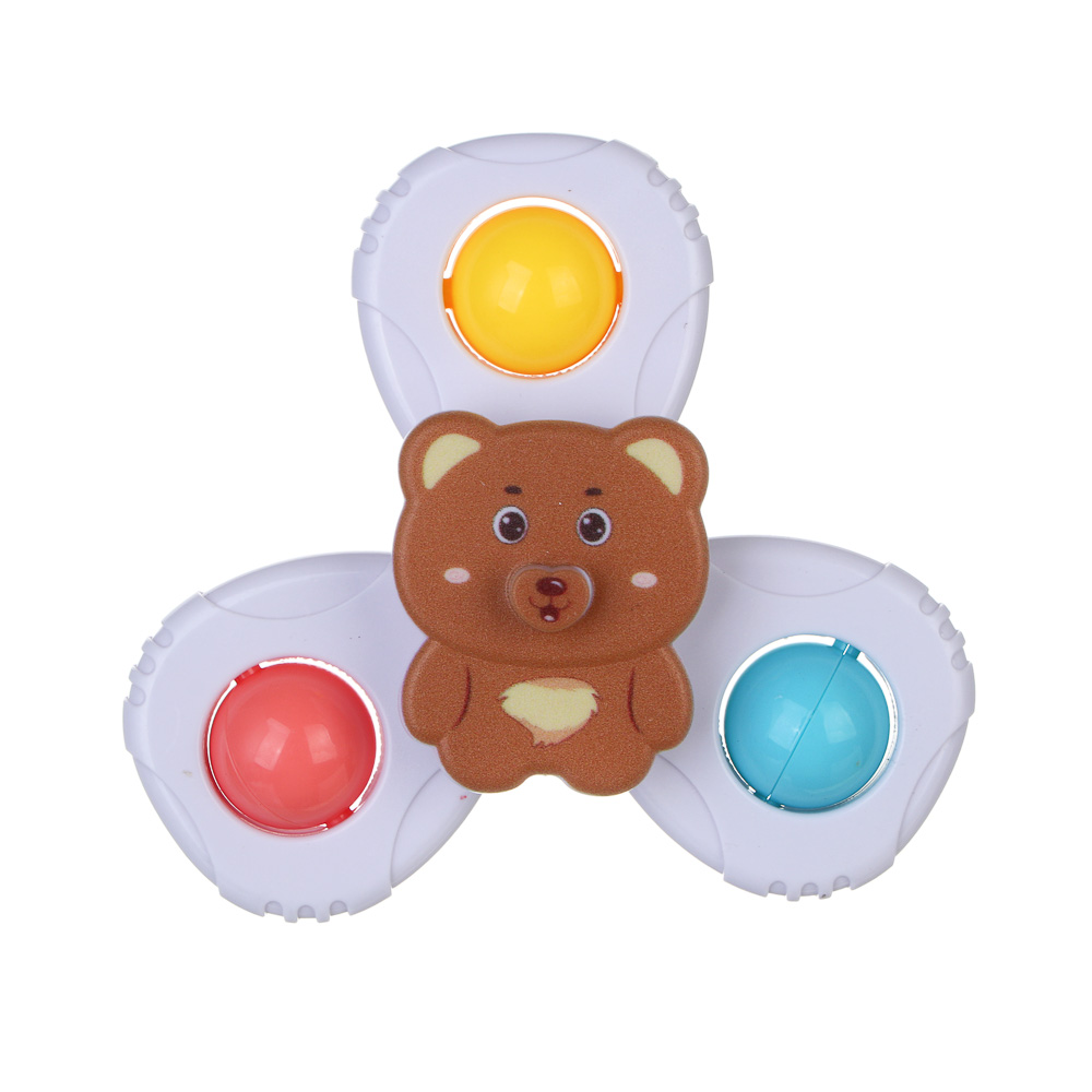 Развивающая игрушка сортер "Крутящиеся фигурки", ABS, силикон, 13,5х6х11см - #5