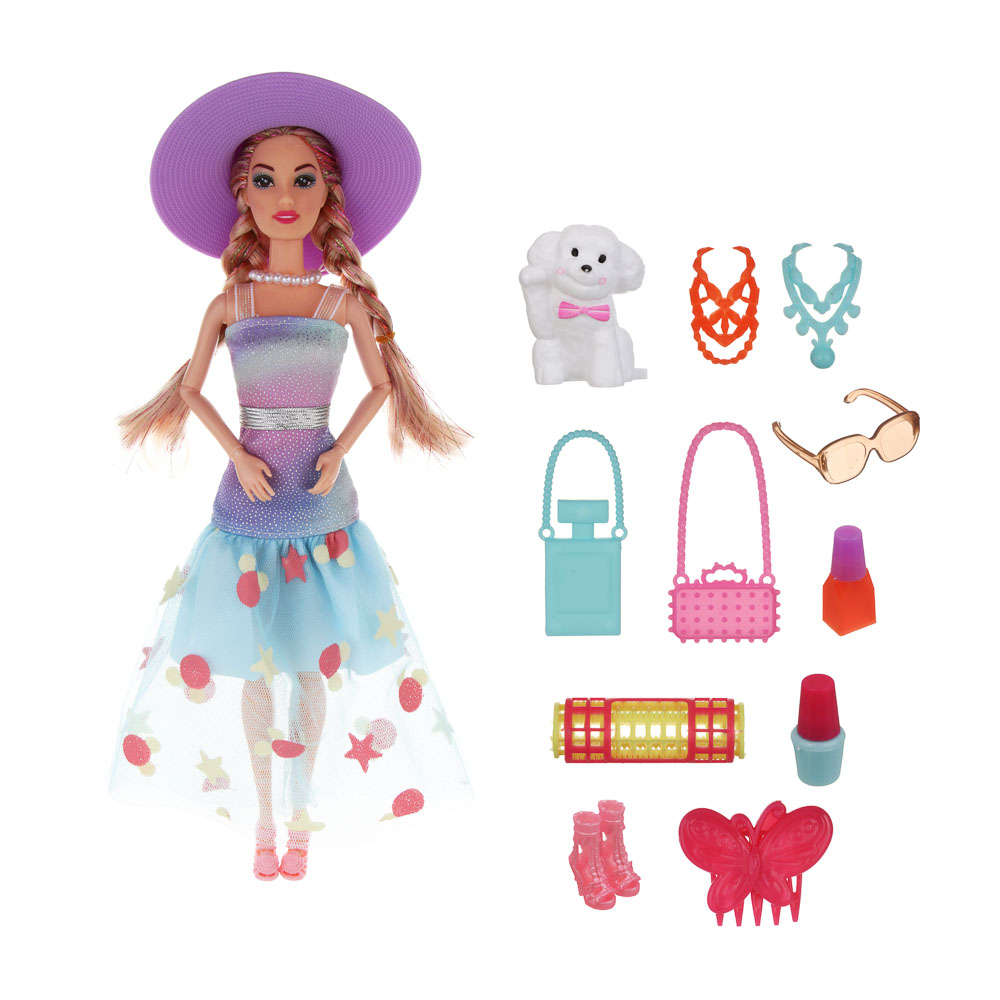 Кукла с аксессуарами "На вечеринку" пластик, тм ИГРОЛЕНД - #11