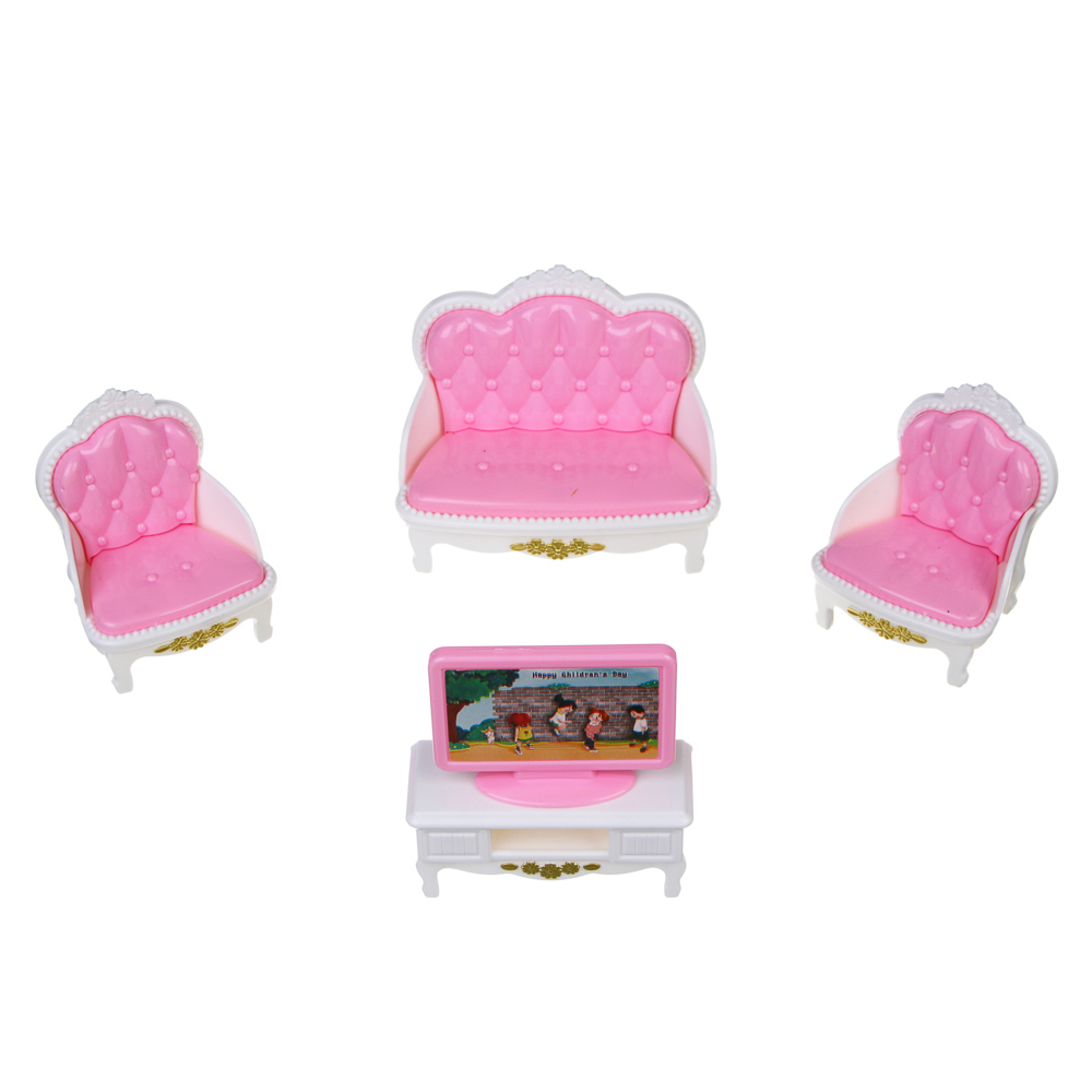 ИГРОЛЕНД Мебель для куклы, ABS, картон, 23х7х30,5 см, 3 вида - #5