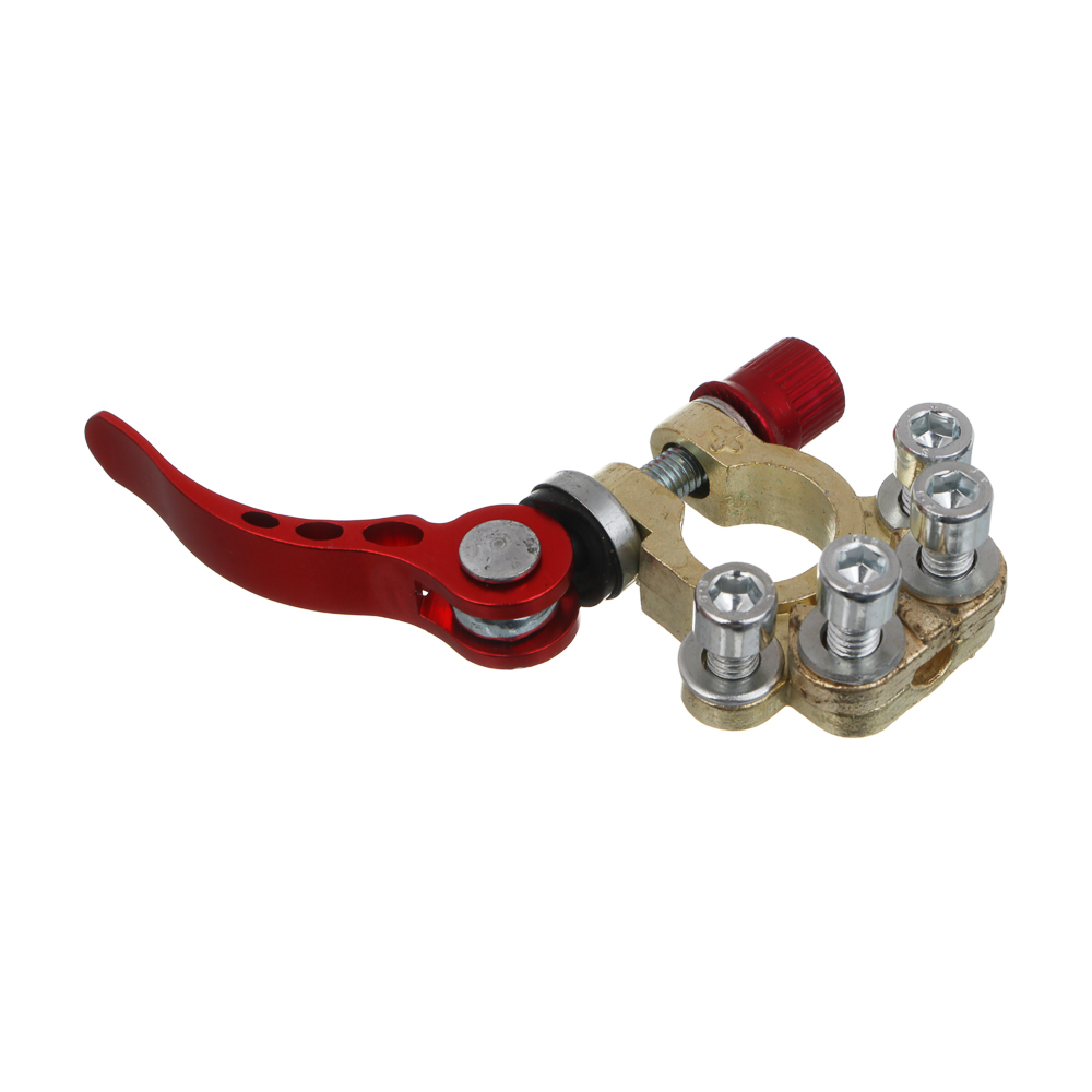 ЕРМАК Клеммы для аккумуляторов быстросъемные, евротип, цинк, шестигранник и 2 прокладки в комплекте - #3